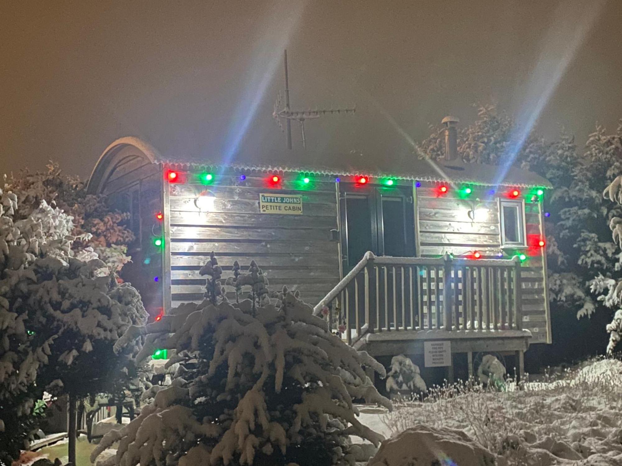 The Little John Petite Cosy Log Cabin - Sleeps 2, Great For Romantic Breaks, Couples, Single Guests, Near Sherwood Forest At Fairview Farm, Nottingham Set In 88 Acres Blidworth Екстер'єр фото